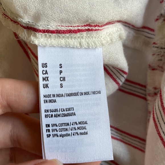 American Eagle striped ruffle skirt - Picture 15 of 15